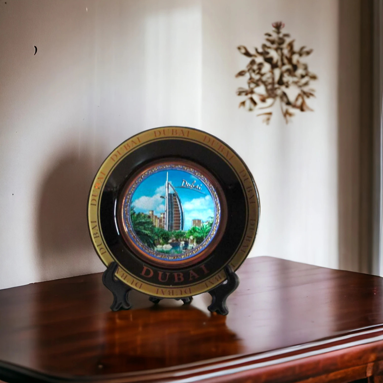Burj Al Arab Plate Middle | Sophisticated Boutique Accessory | Crafted In Dubai - Luxury Handcrafted Art Craftihouse Dubai